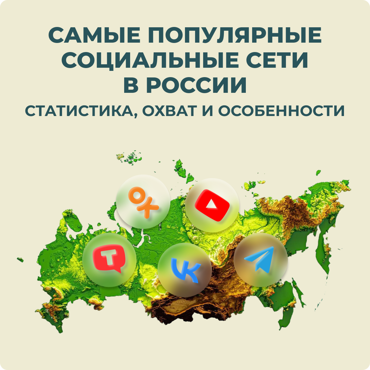 Самые популярные социальные сети в России — статистика, охват и особенности