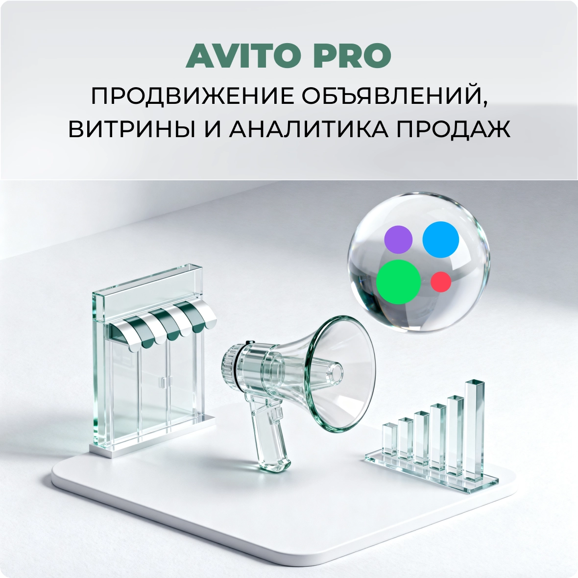 Avito Pro: продвижение объявлений, витрины и аналитика продаж