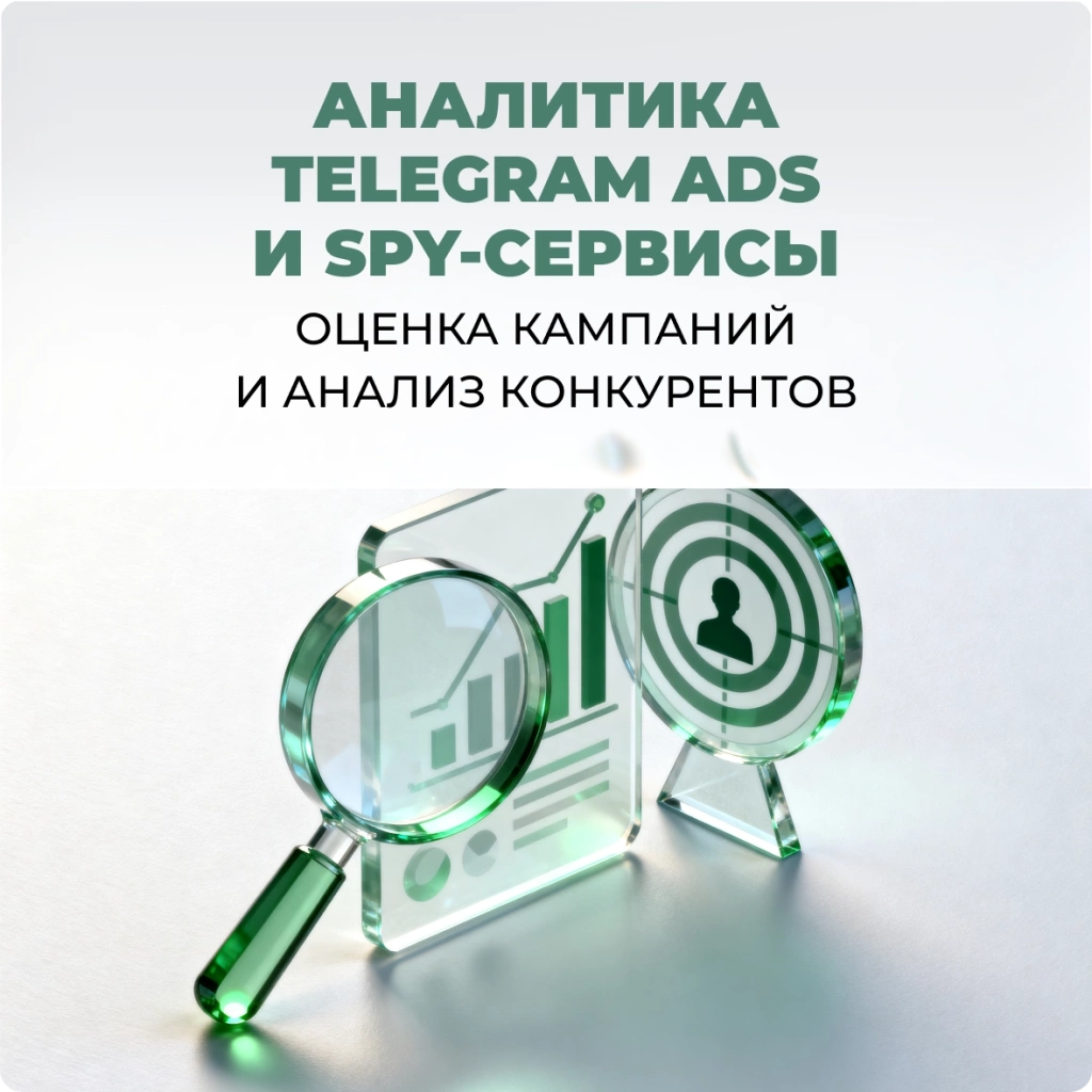 Аналитика Telegram Ads и spy-сервисы: оценка кампаний и анализ конкурентов