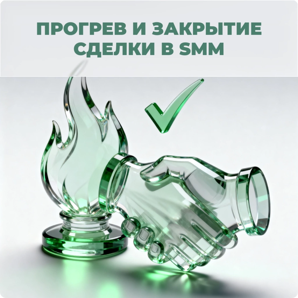 Прогрев и закрытие сделки в SMM