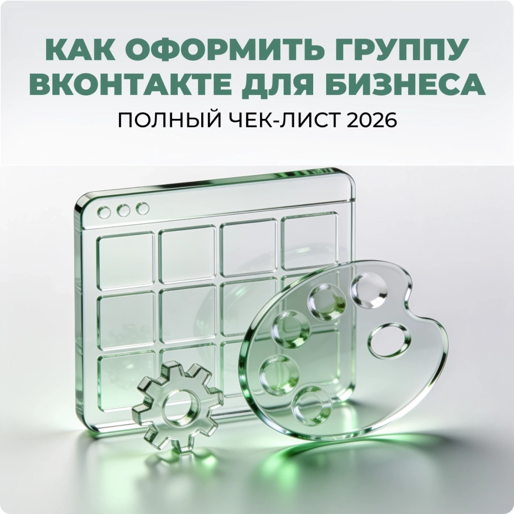 Как оформить группу ВКонтакте для бизнеса: полный чек-лист 2026