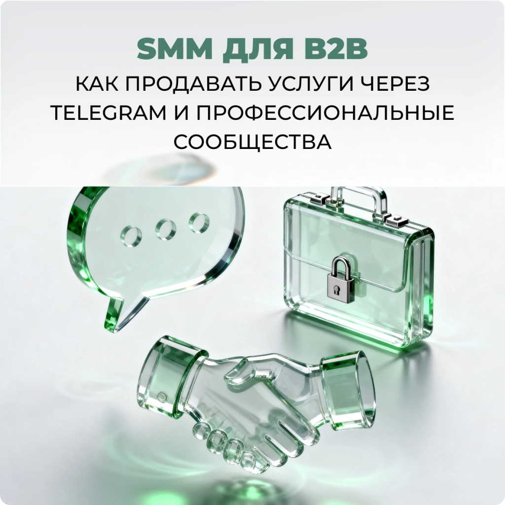 SMM для B2B: как продавать услуги через Telegram и профессиональные сообщества