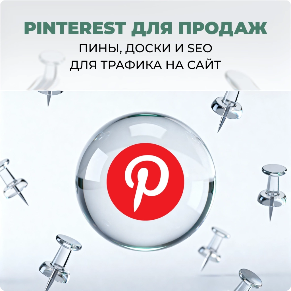 Pinterest для продаж: пины, доски и SEO для трафика на сайт